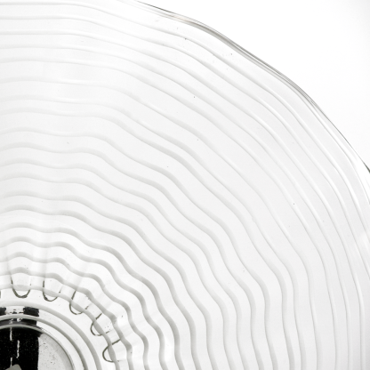 85656	 D20"H4" - ART GLASS WALL PLATE