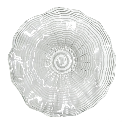 85656	 D20"H4" - ART GLASS WALL PLATE