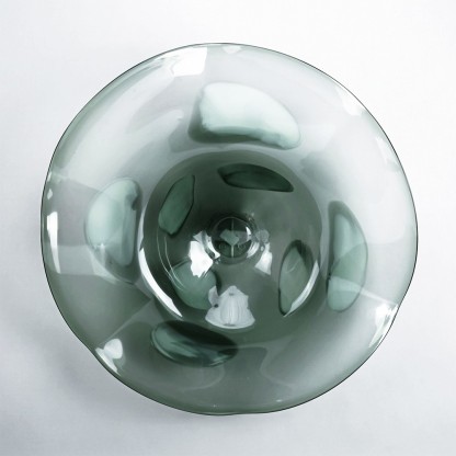 D25.6"H5.9" - ART GLASS WALL PLATE