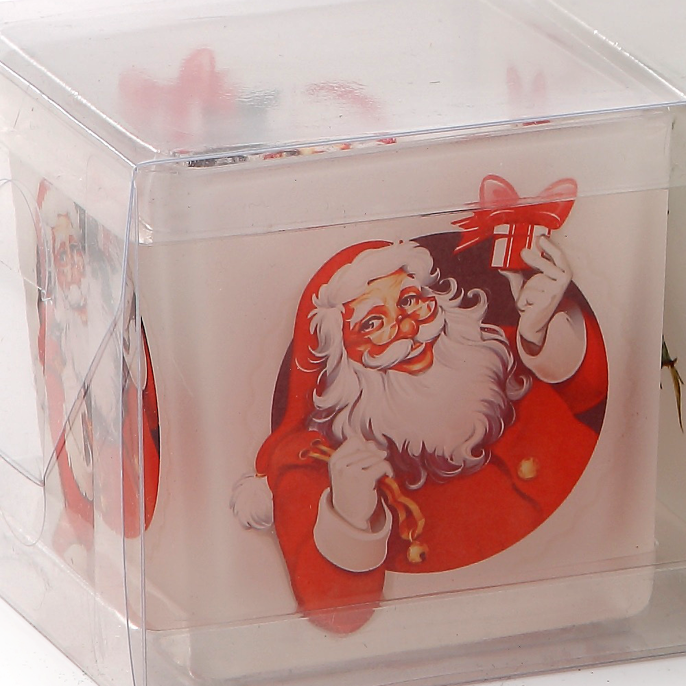 86089	 L3"W3"H3" - SET OF 3 CHRISTMAS Decor VASES