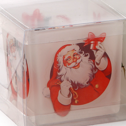 86089	 L3"W3"H3" - SET OF 3 CHRISTMAS Decor VASES