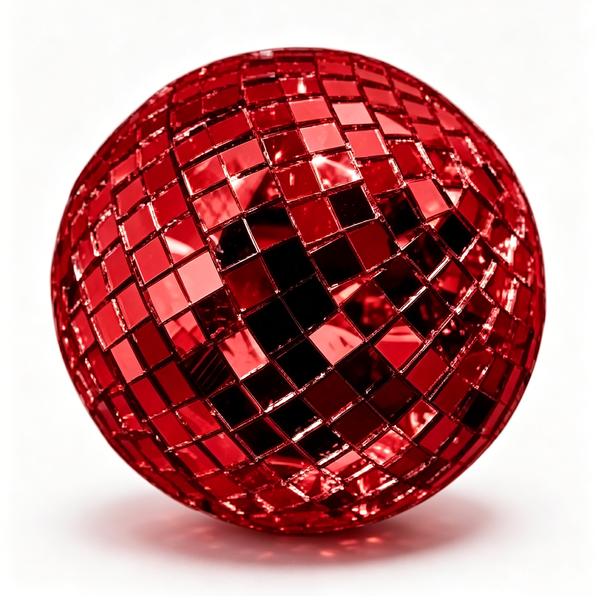 86185RD	 D6" - MIRROR DISCO BALL ORNAMENT
