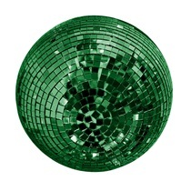 86186GR	 D8" - MIRROR DISCO BALL ORNAMENT