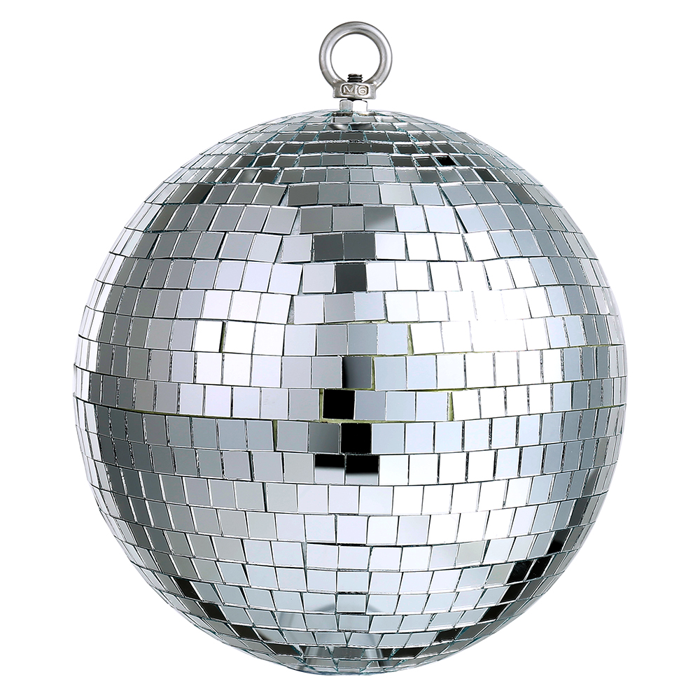 86186SV	 D8" - MIRROR DISCO BALL ORNAMENT
