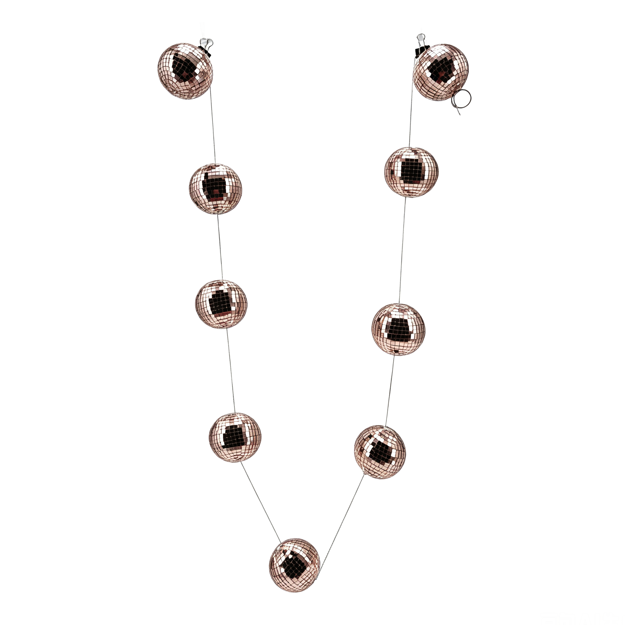 86189RG	 D8"H20" - MIRROR DISCO CONE TREE