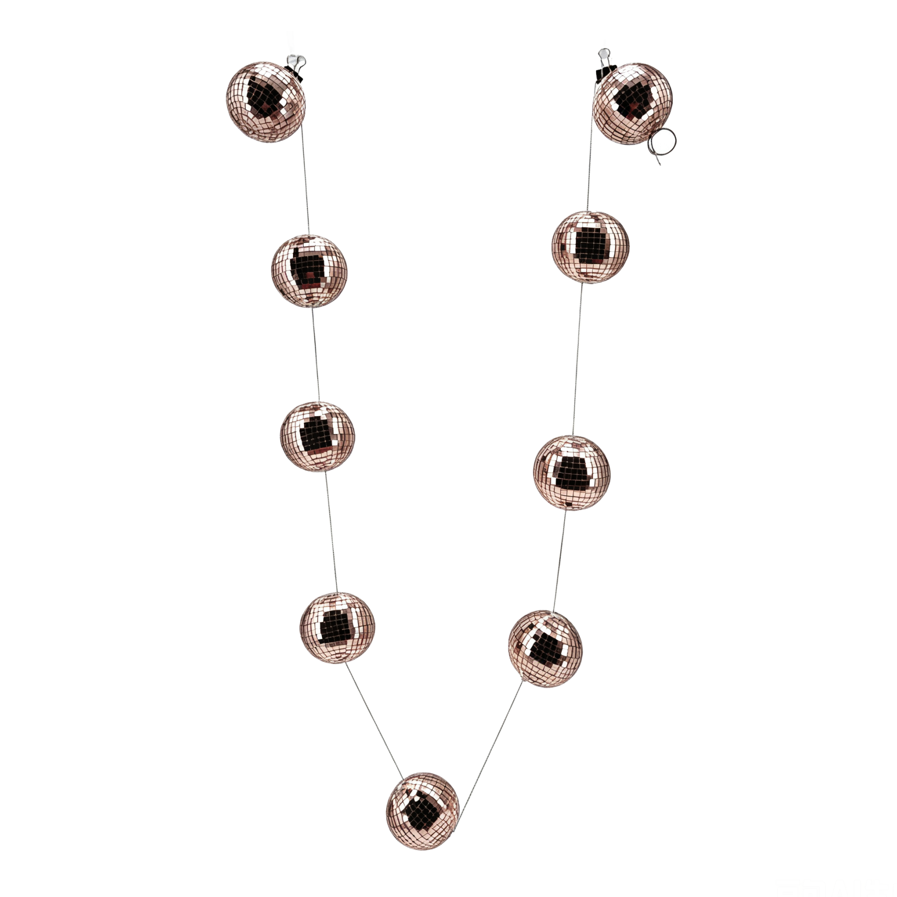 86189RG	 D8"H20" - MIRROR DISCO CONE TREE