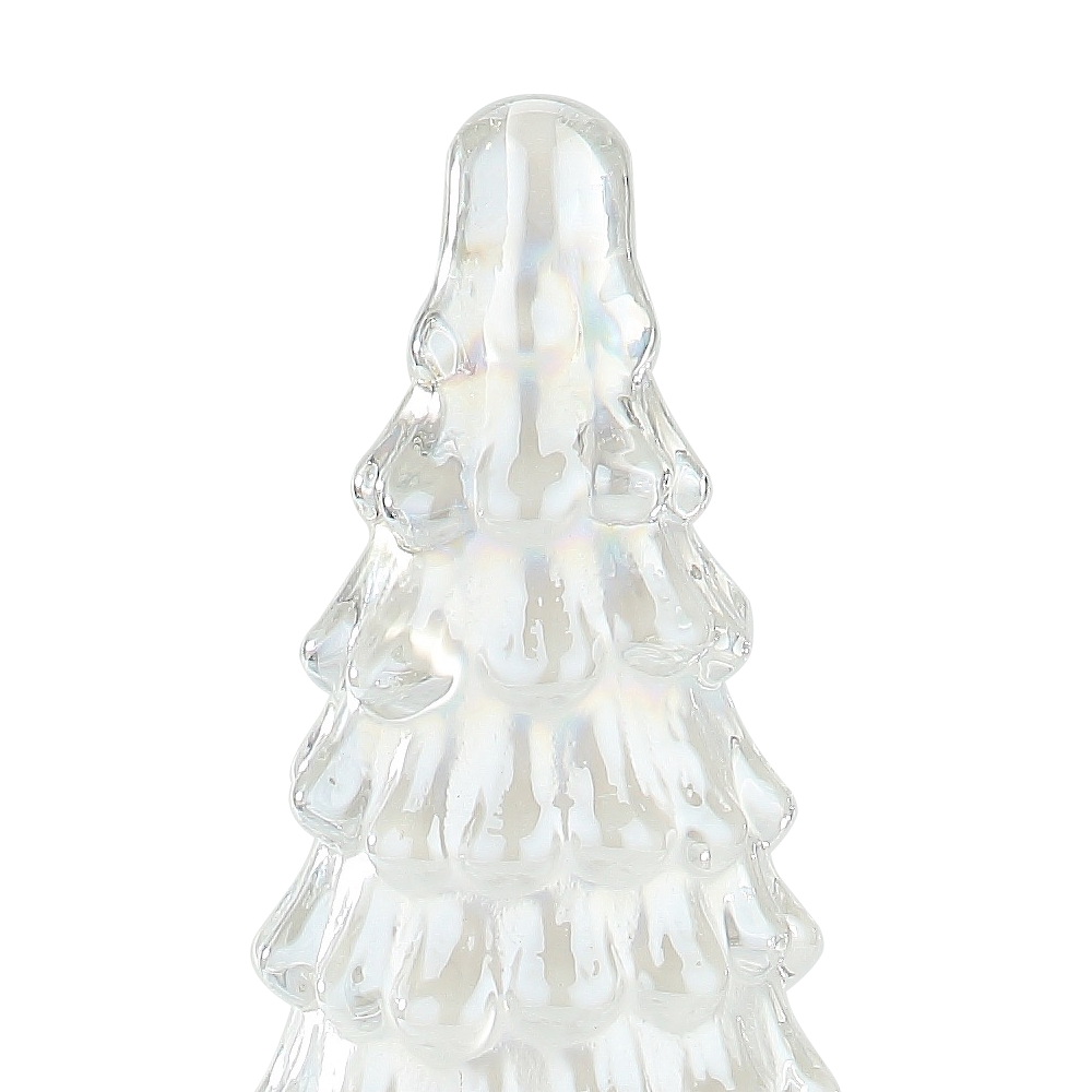 87880	 D4.5"H13" - GLASS CHRISTMAS TREE
