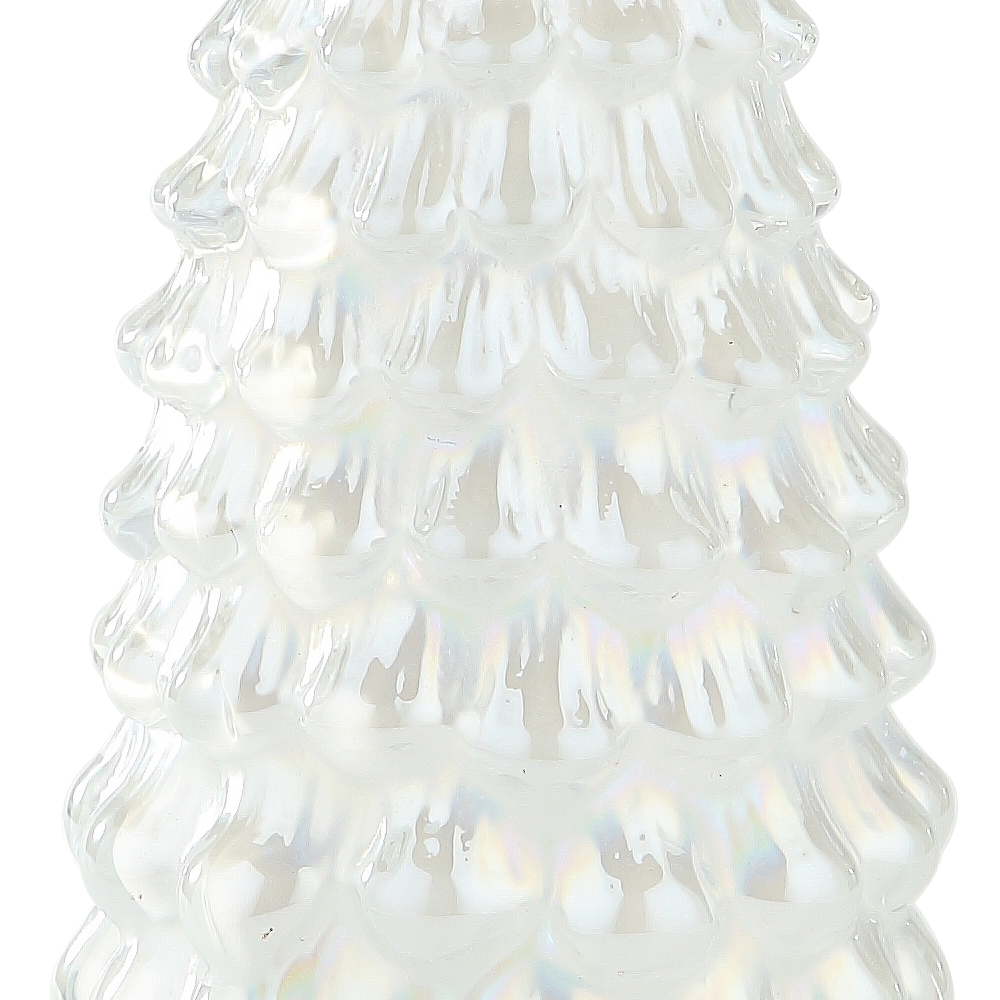 87880	 D4.5"H13" - GLASS CHRISTMAS TREE
