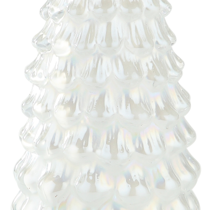 87880	 D4.5"H13" - GLASS CHRISTMAS TREE