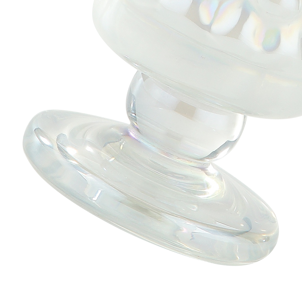 87880	 D4.5"H13" - GLASS CHRISTMAS TREE