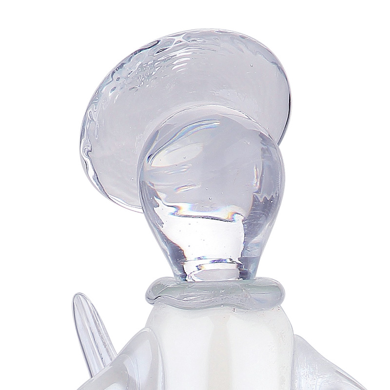 55854	 D7"H19.5" - GLASS ANGEL VOTIVE HOLDER