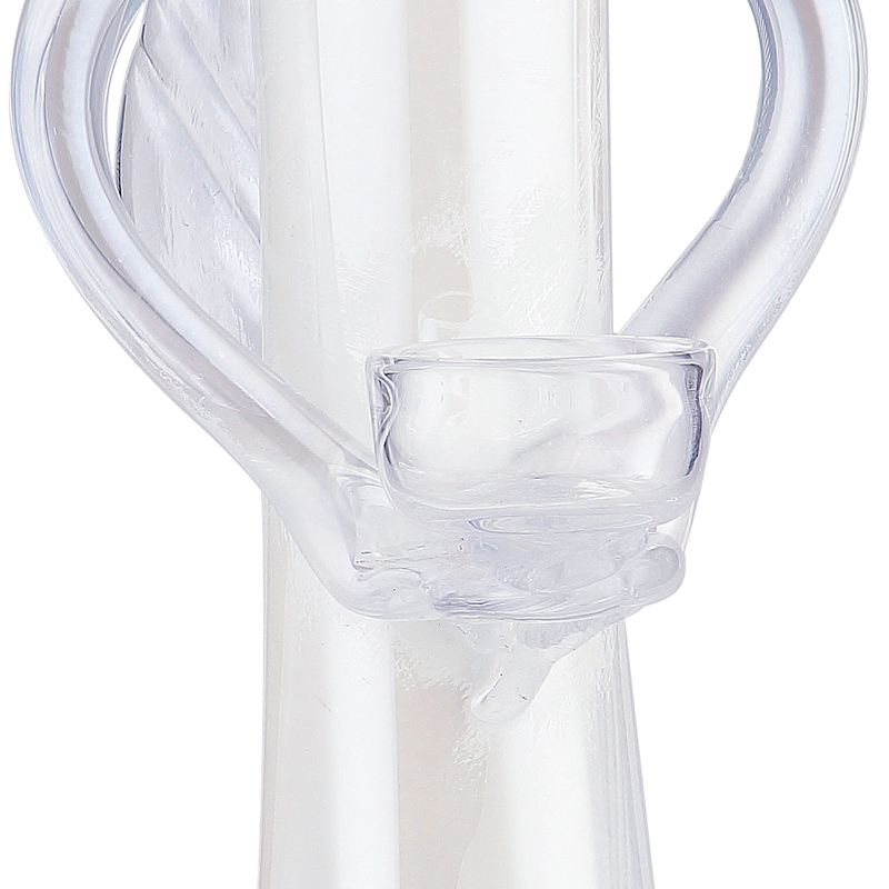 55854	 D7"H19.5" - GLASS ANGEL VOTIVE HOLDER