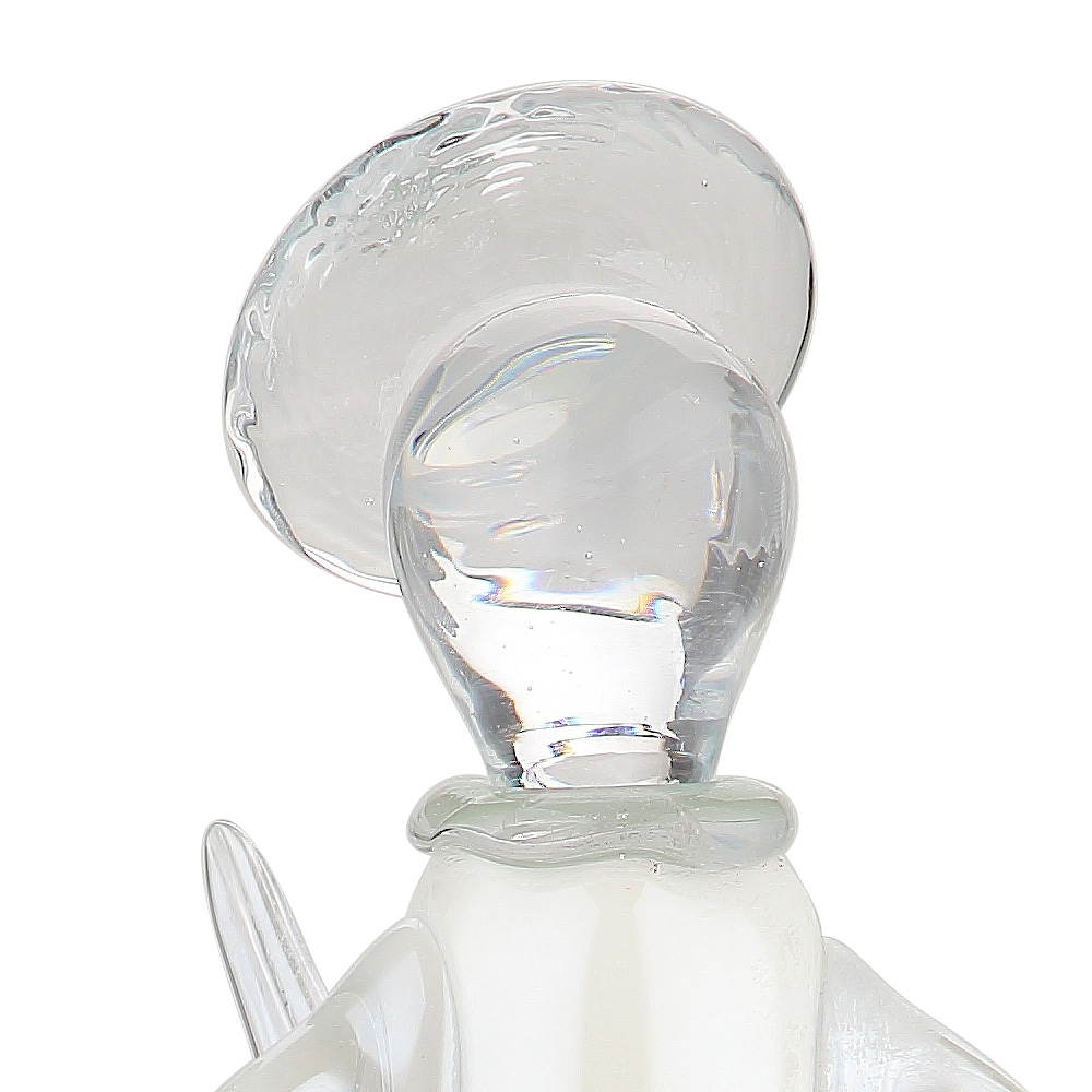 87921	 D6.9"H19.7" - GLASS ANGEL VOTIVE HOLDER