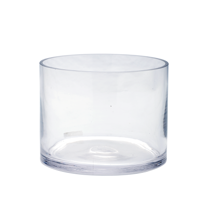 84005c	 D7"H6" - CLEAR GLASS CYLINDER VASE