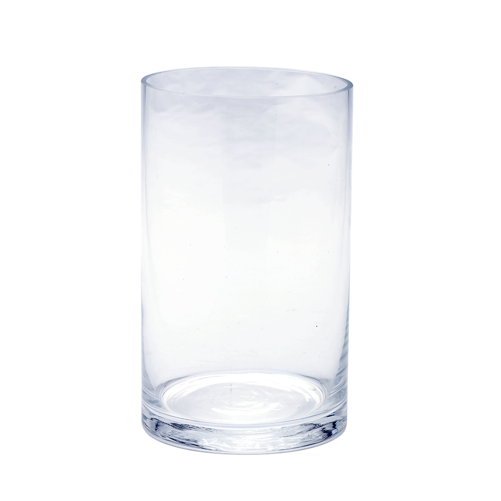 89110C	 D6"H10" - CLEAR GLASS CYLINDER VASE