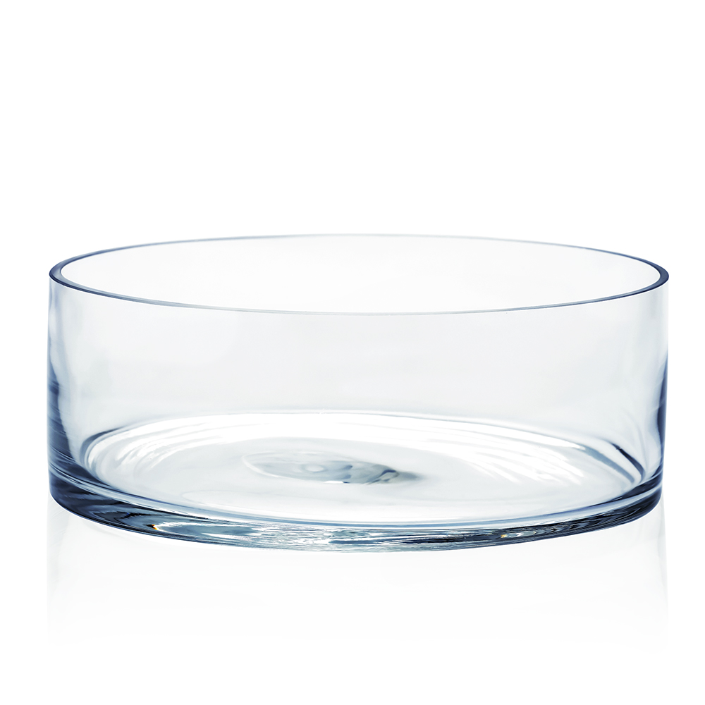 89011	 D8.5"H3" - CLEAR GLASS CYLINDER VASE