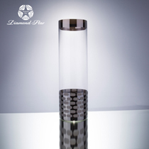 *D5.9"H19.7" - GLASS CYLINDER VASE