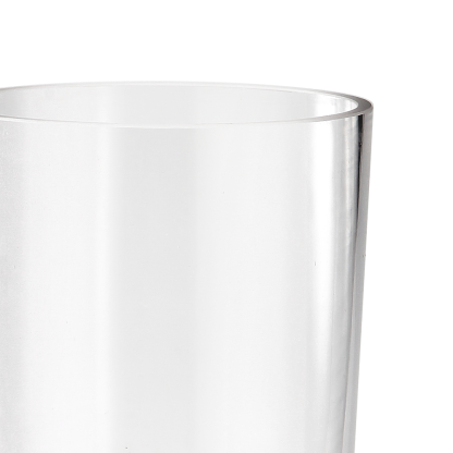 91217	 D5"H11" - GLASS VASE W/ PEDESTAL