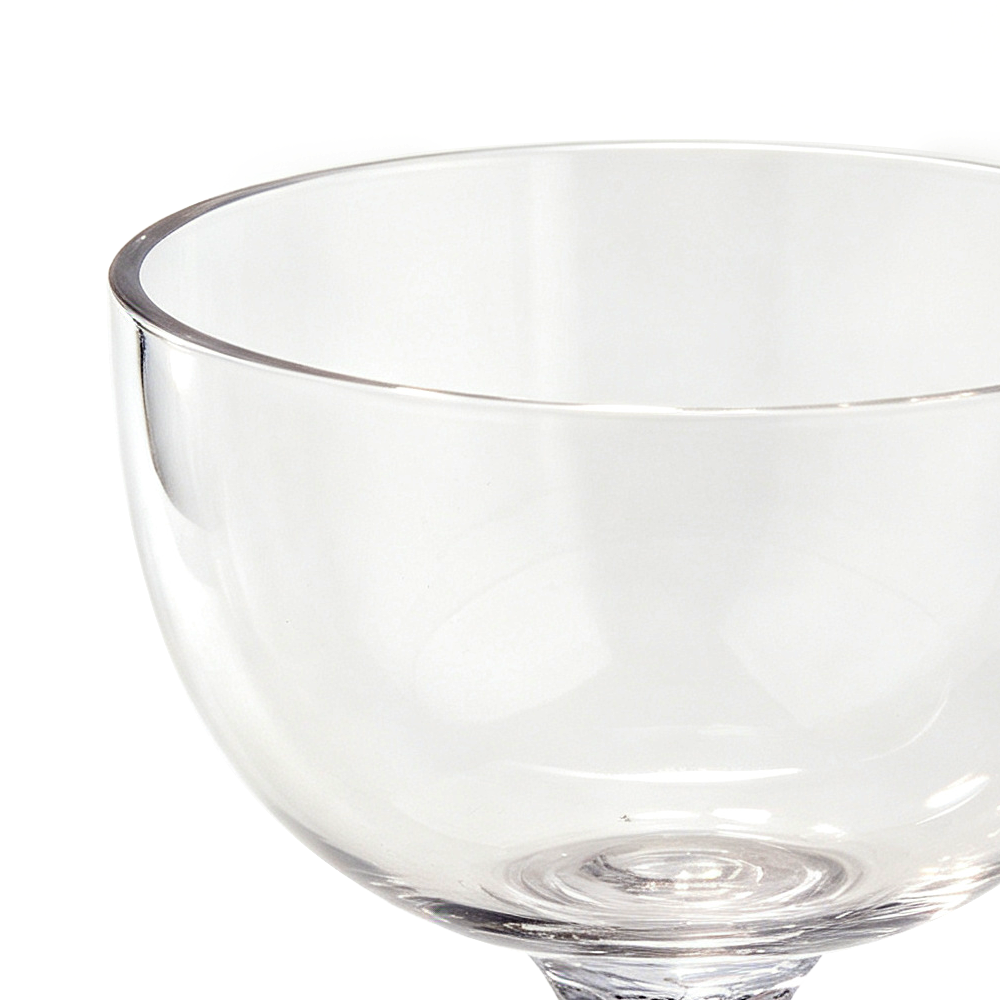 91219	 D7.5"H8.5" - GLASS VASE W/ PEDESTAL