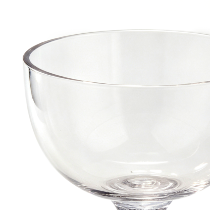 91219	 D7.5"H8.5" - GLASS VASE W/ PEDESTAL