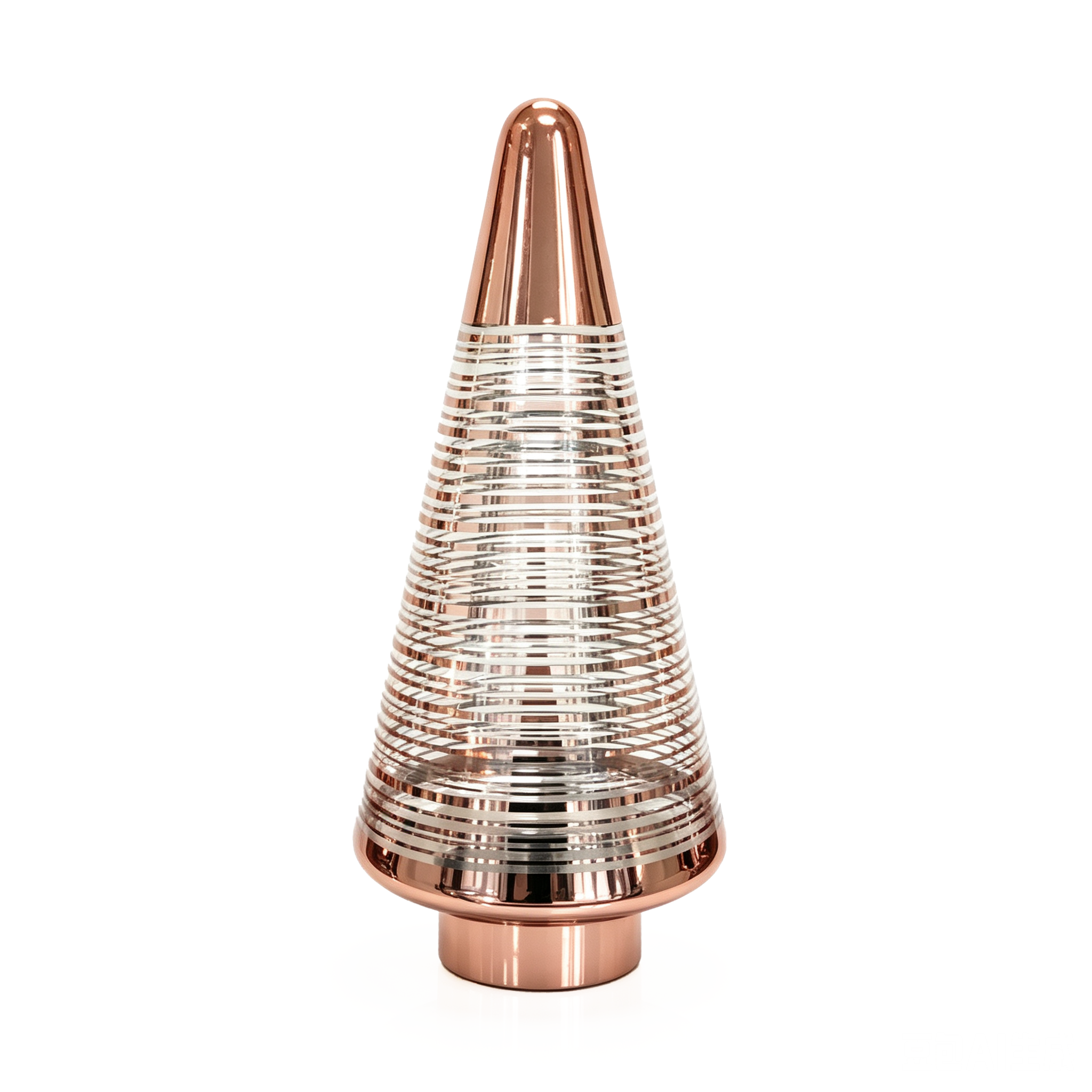 91377	 D4.5"H13" - GLASS CHRISTMAS TREE
