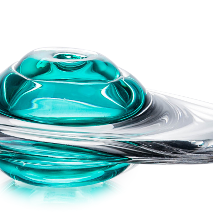 93031	 L6.7"W5"H3.9" - GLASS SCULPTURE