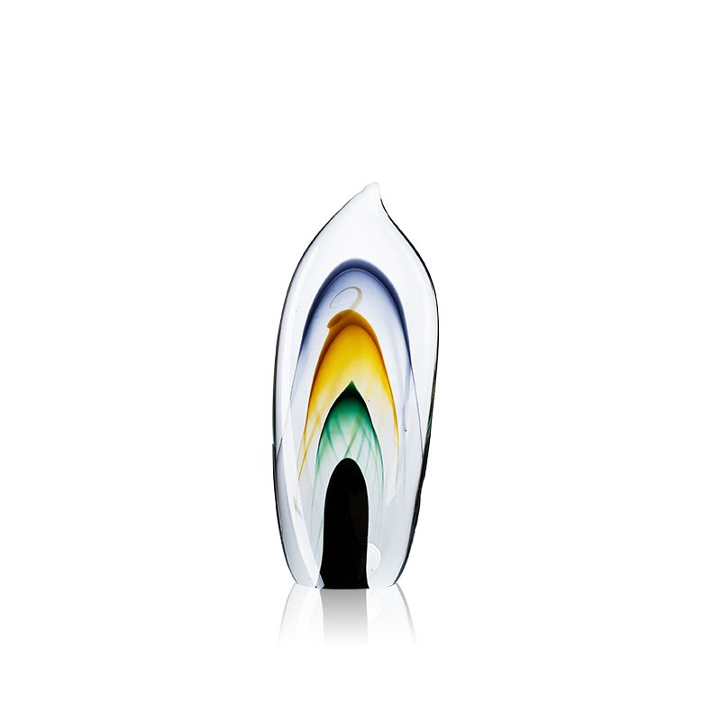 L5.9"W3.5"H13" - GLASS SCULPTURE