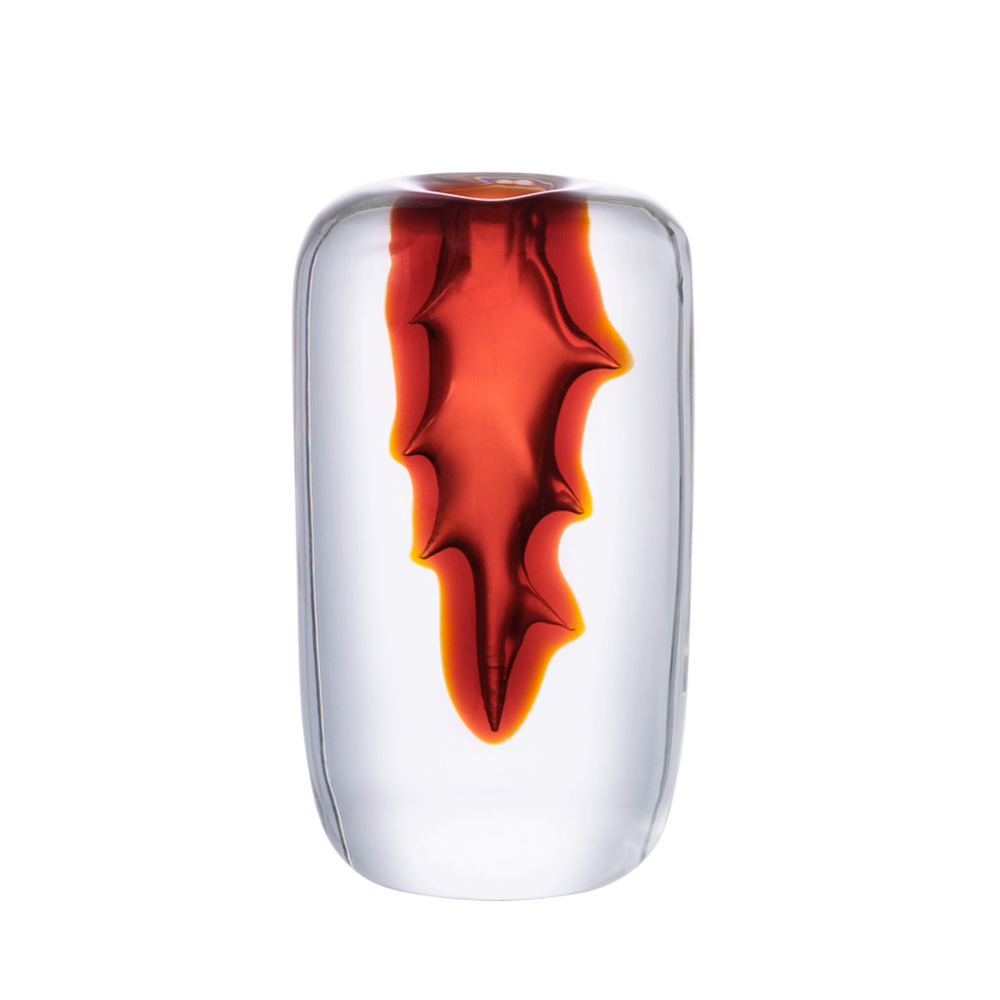 93062	 L3.5W2.2H5.9" - GLASS SCULPTURE