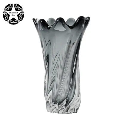 D6.69"H11.81" - ART GLASS VASE
