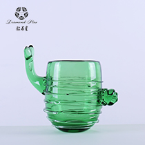 L8.5"W5"H8"GLASS VASE 4PC/CASE