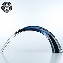 L22.5"W4"H10"GLASS ACCESSORY 2PC/CASE