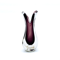 D4"/3"H12"GLASS VASE