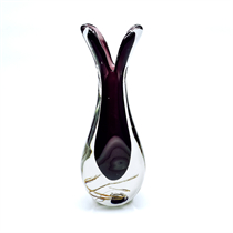 D5"/3"H14"GLASS VASE