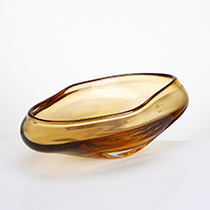 L11.5"W6.5"H3"GLASS PLATE 4PC/CASE