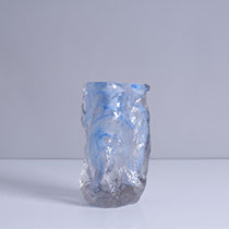 L4.5"W4.5"H8"GLASS VASE 6PC/CASE