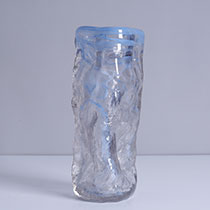 93142	 L4.5"W4.5"H11.5"GLASS VASE 4PC/CASE