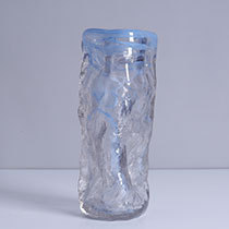 93142	 L4.5"W4.5"H11.5"GLASS VASE 4PC/CASE