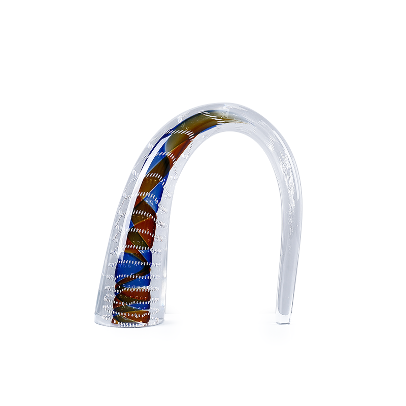 93154	 L11.5"W3.5"H11"GLASS ACCESSORY 2PC/CASE
