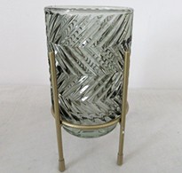 94320-1 D3.5'' H5.9''  GLASS VASE 12PCS/CASE