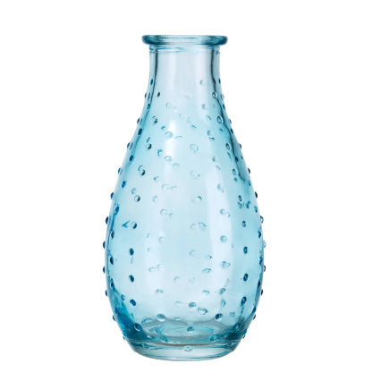 94335	 D2.8"H5.5" - SET OF 3 VINTAGE BUD GLASS VASE
