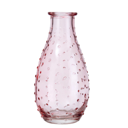 94335	 D2.8"H5.5" - SET OF 3 VINTAGE BUD GLASS VASE