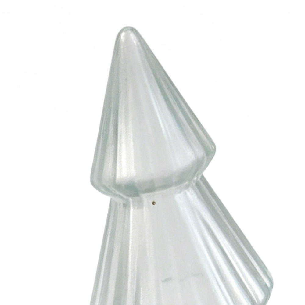 94367ASST	 D3.7"H9.4" - ASSORTED GLASS CHRISTMAS TREE