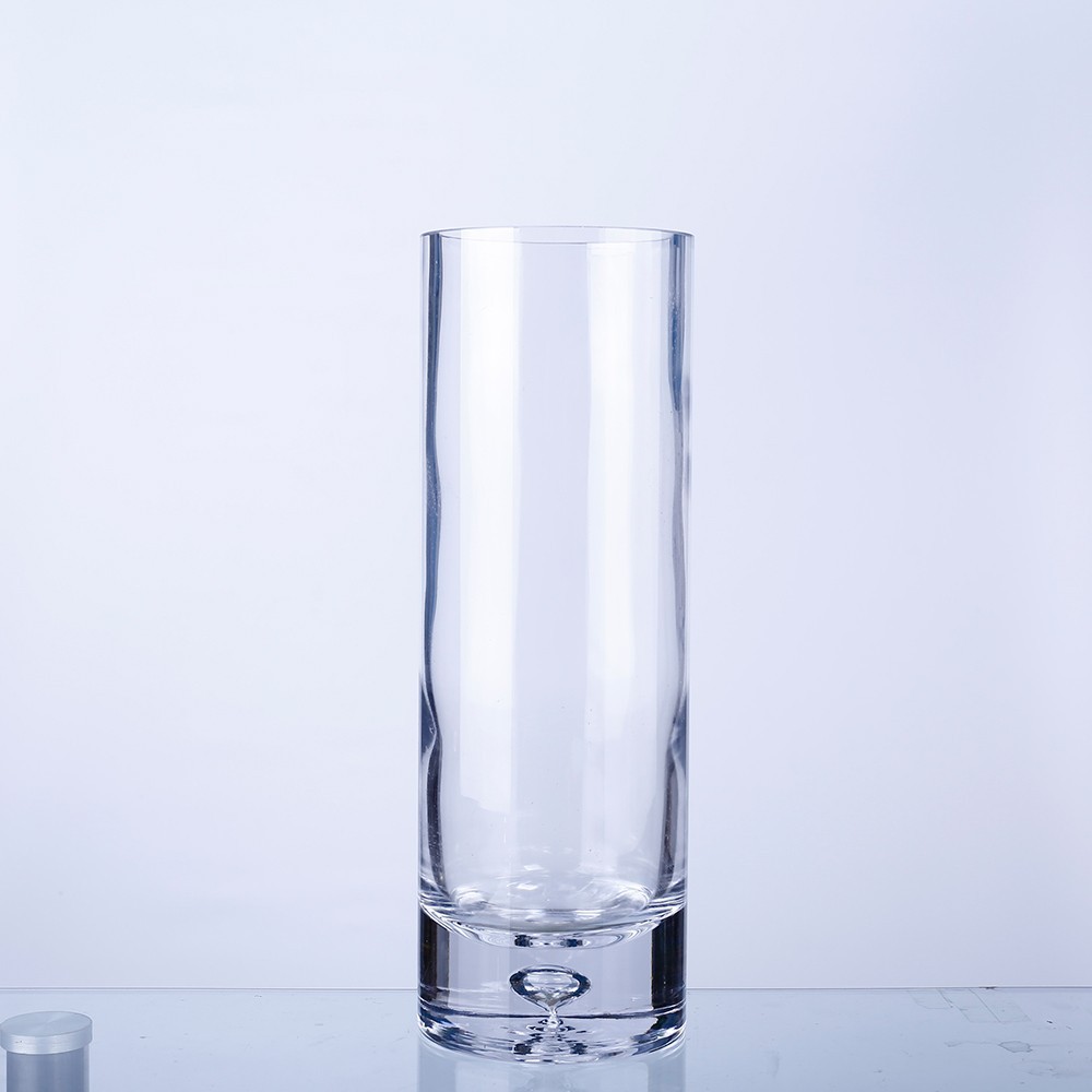 95104	 *D4.7"H14.2" - CLEAR GLASS CYLINDER VASE