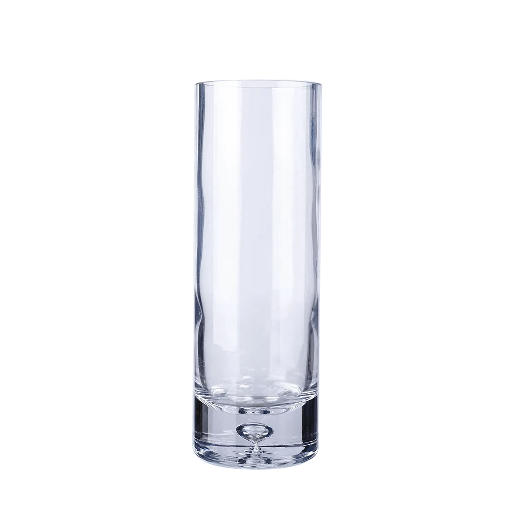 95104	 *D4.7"H14.2" - CLEAR GLASS CYLINDER VASE