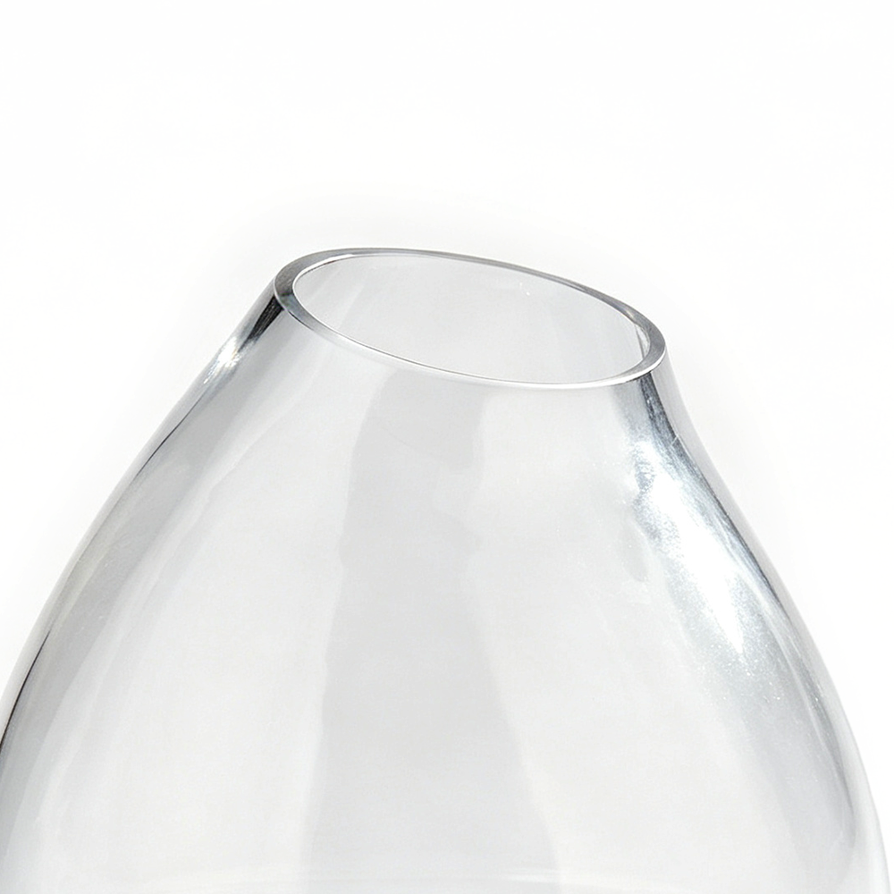 95106	 D10"H10" - GLASS VASE