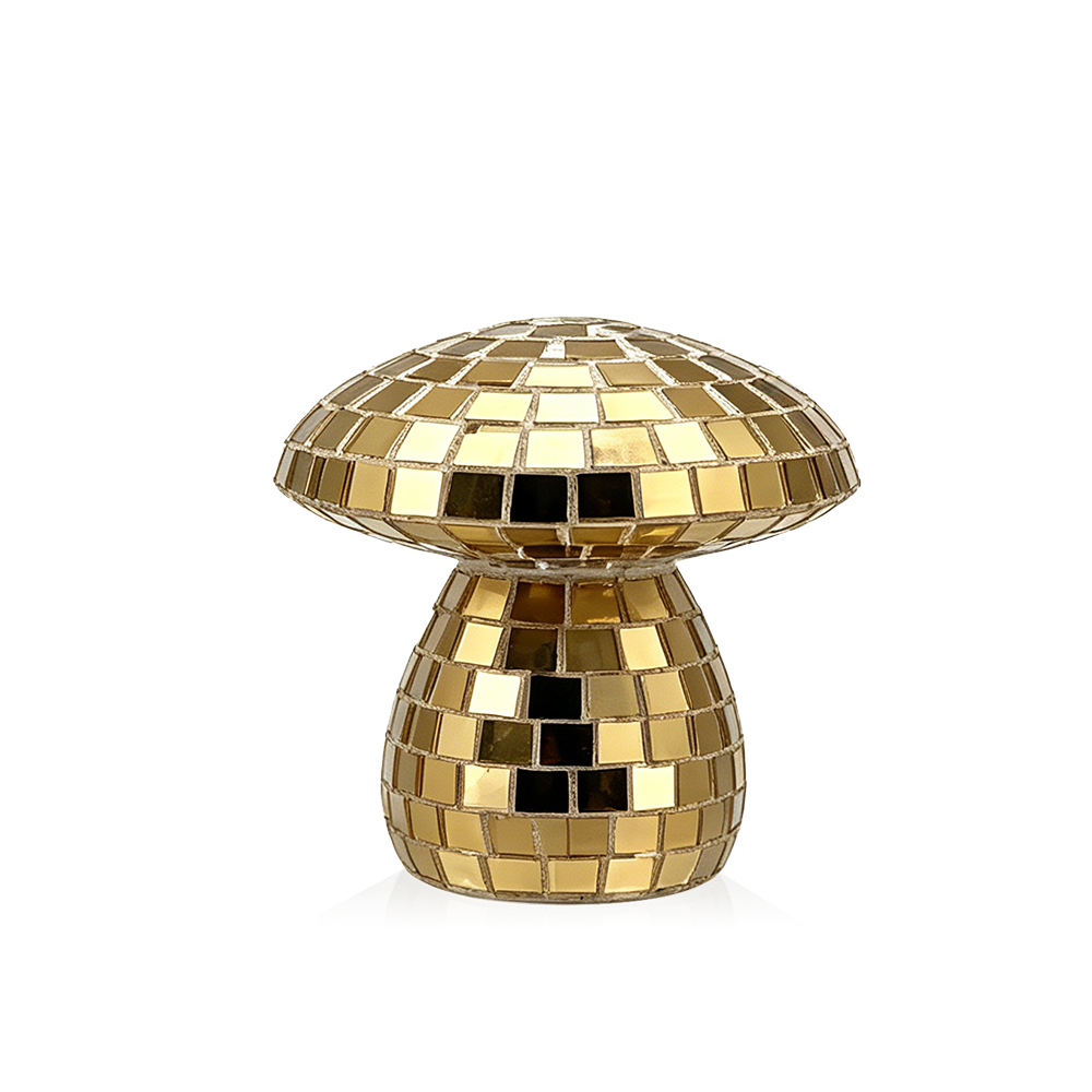 96108GD	 D4.7"H9" - MUSHROOM DISCO BALL