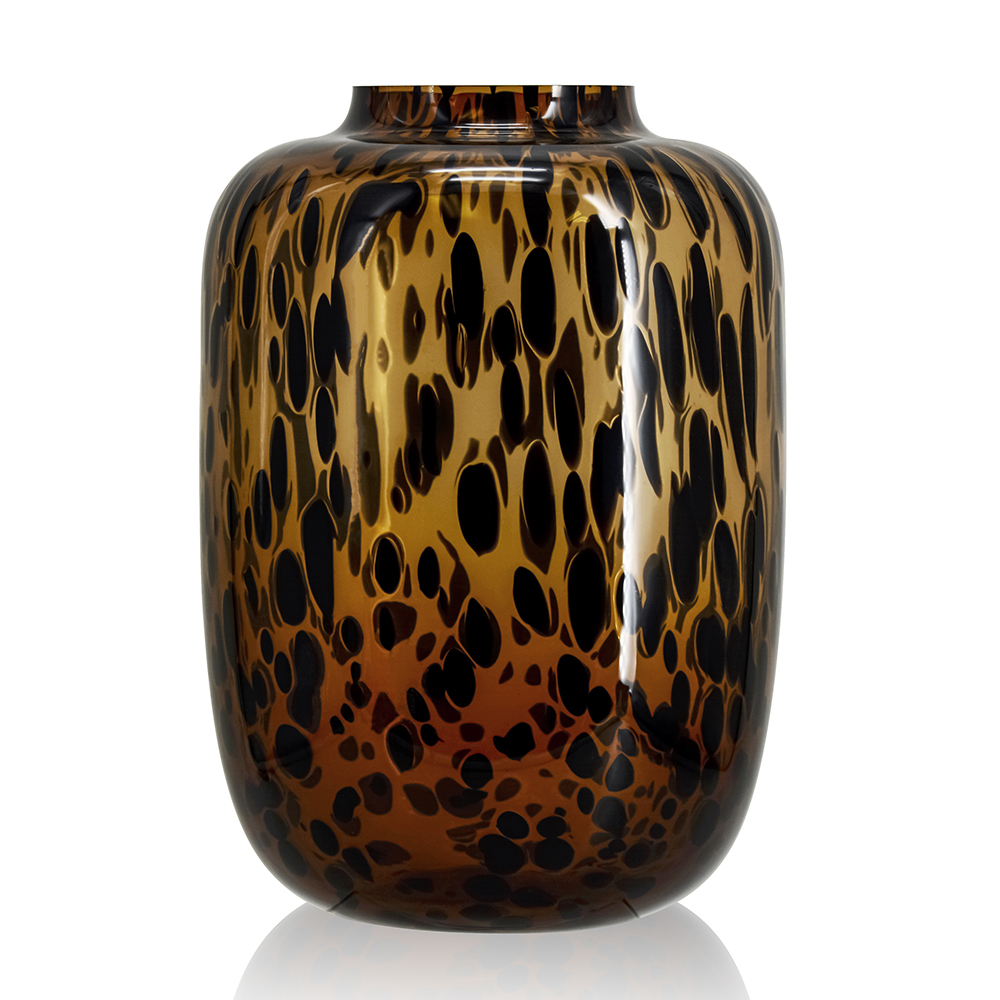 D9.3'' H13.4''  Glass Vase  4PCS/CASE