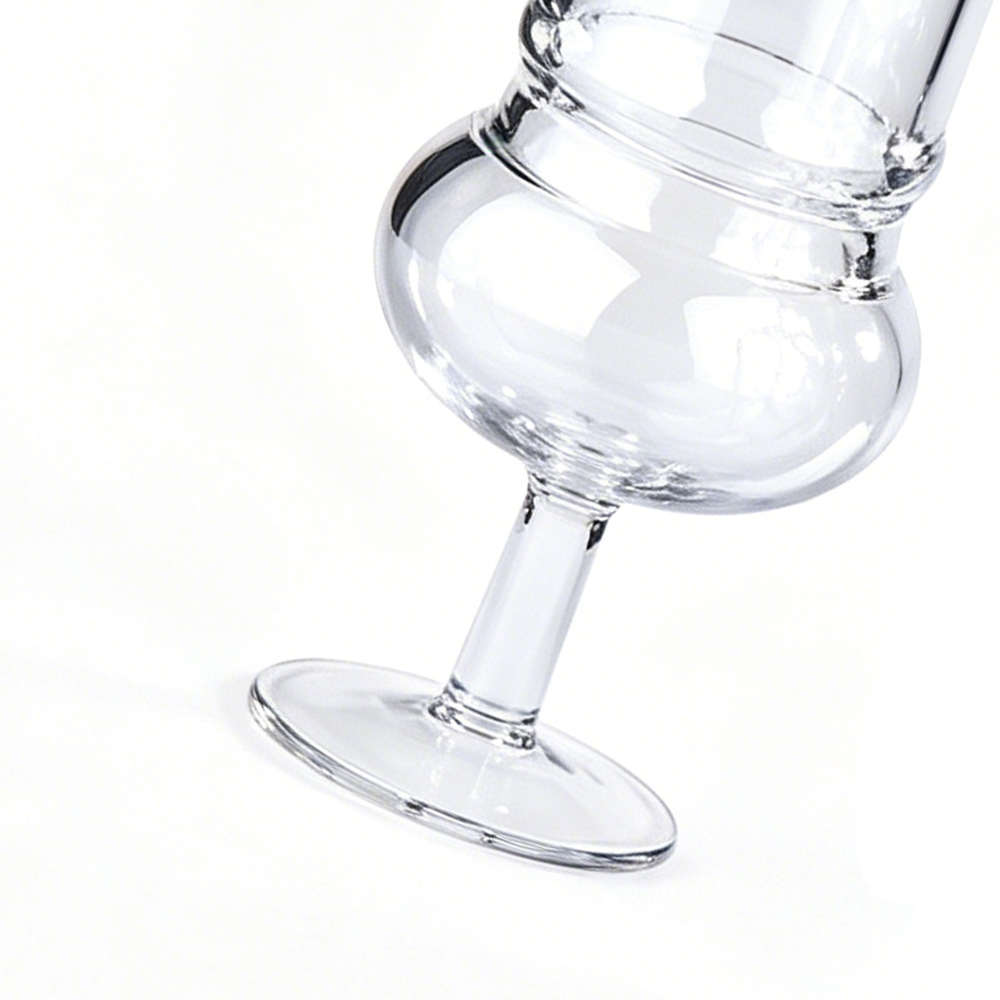 A40022	 D4.5"H9"/12.5"/14" - SET OF 3 GLASS APOTHECARY JARS WITH LID