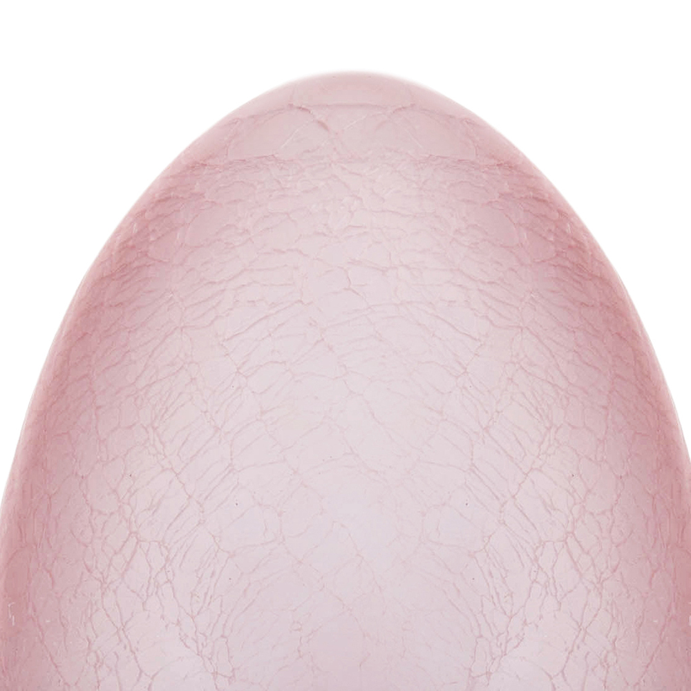 A57681PK	 *D4.7"H5.7" - GLASS EASTER EGG