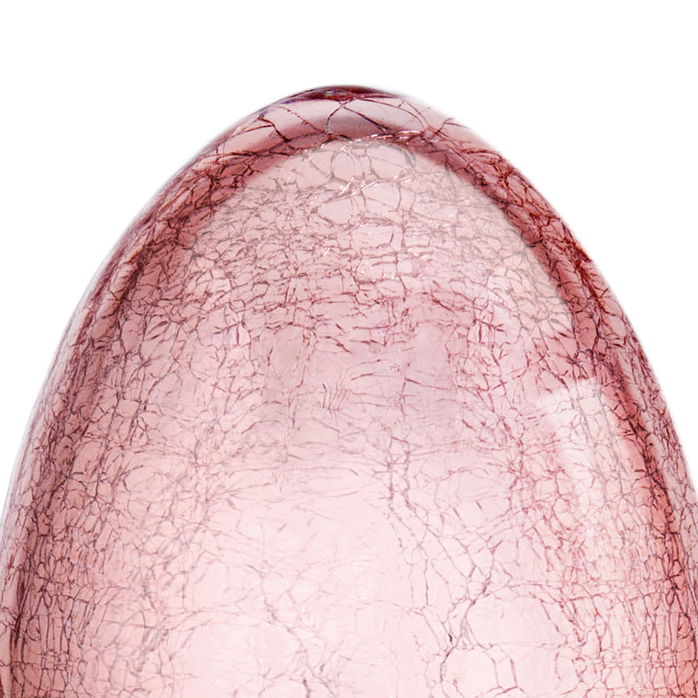 A57681RG	 *D4.7"H5.7" - GLASS EASTER EGG